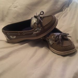 Sperrys size 7, worn once!